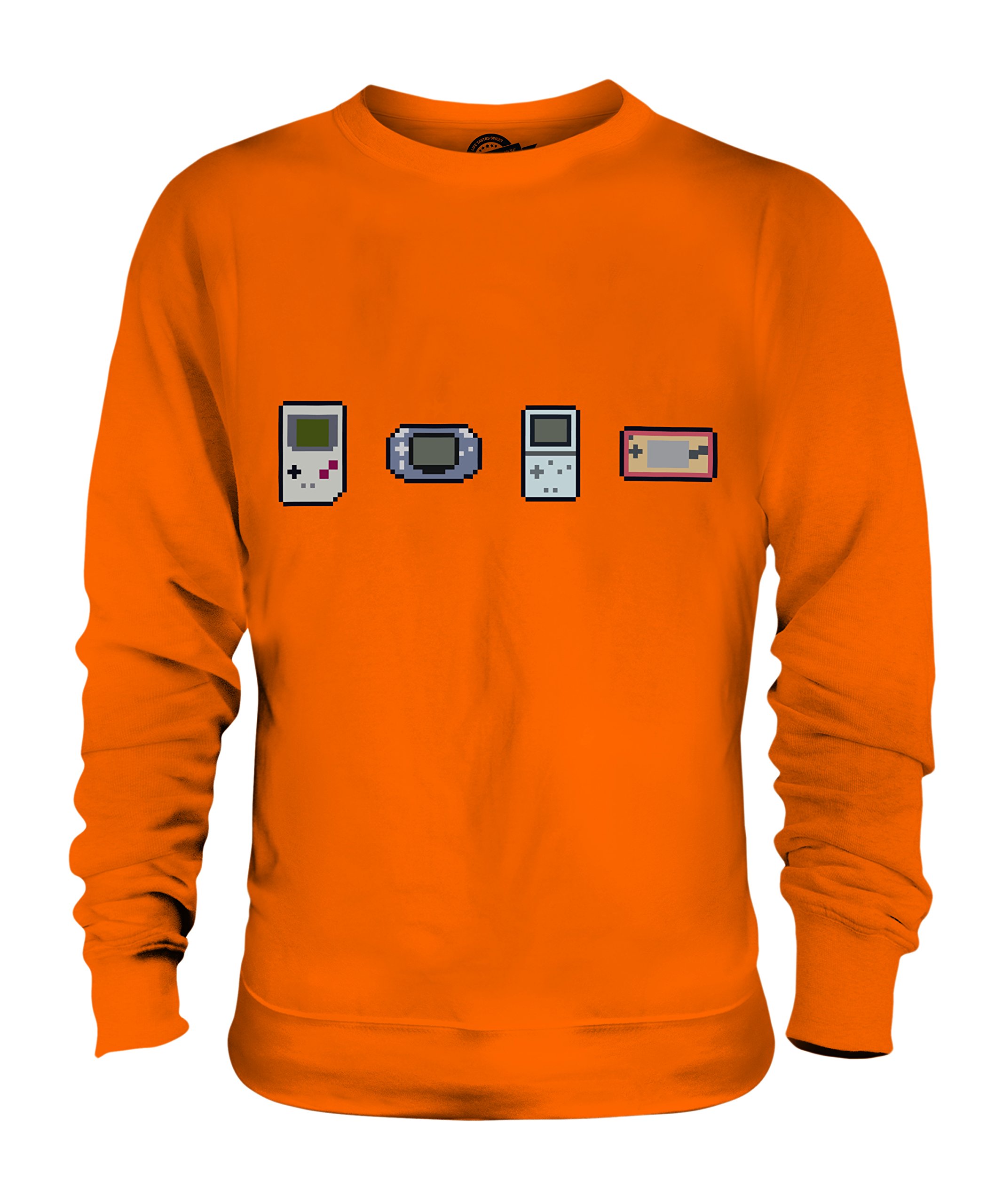 Candymix Evoluzione dei Videogiochi Unisex Uomo Donna Felpa