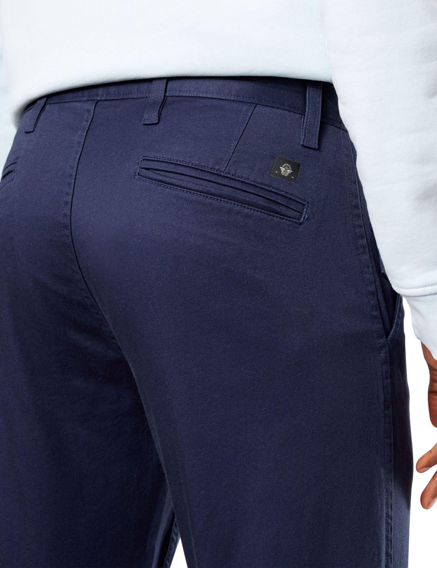 Dockers Alpha Original Khaki Skinny - Stretch Twill, Pantaloni Uomo, Blu (C00088 Pembroke 0142)