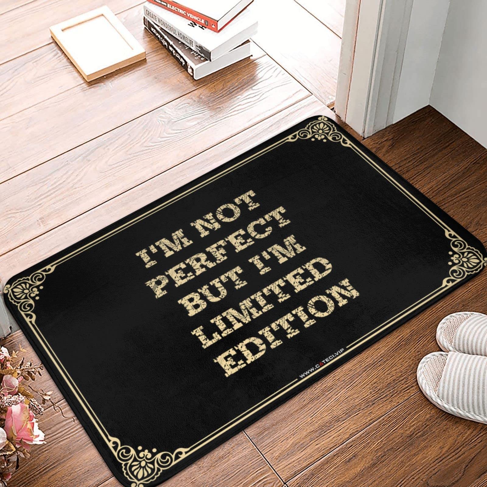 Tapis de porte limited edition 65x90cm au design texturé pour intérieur