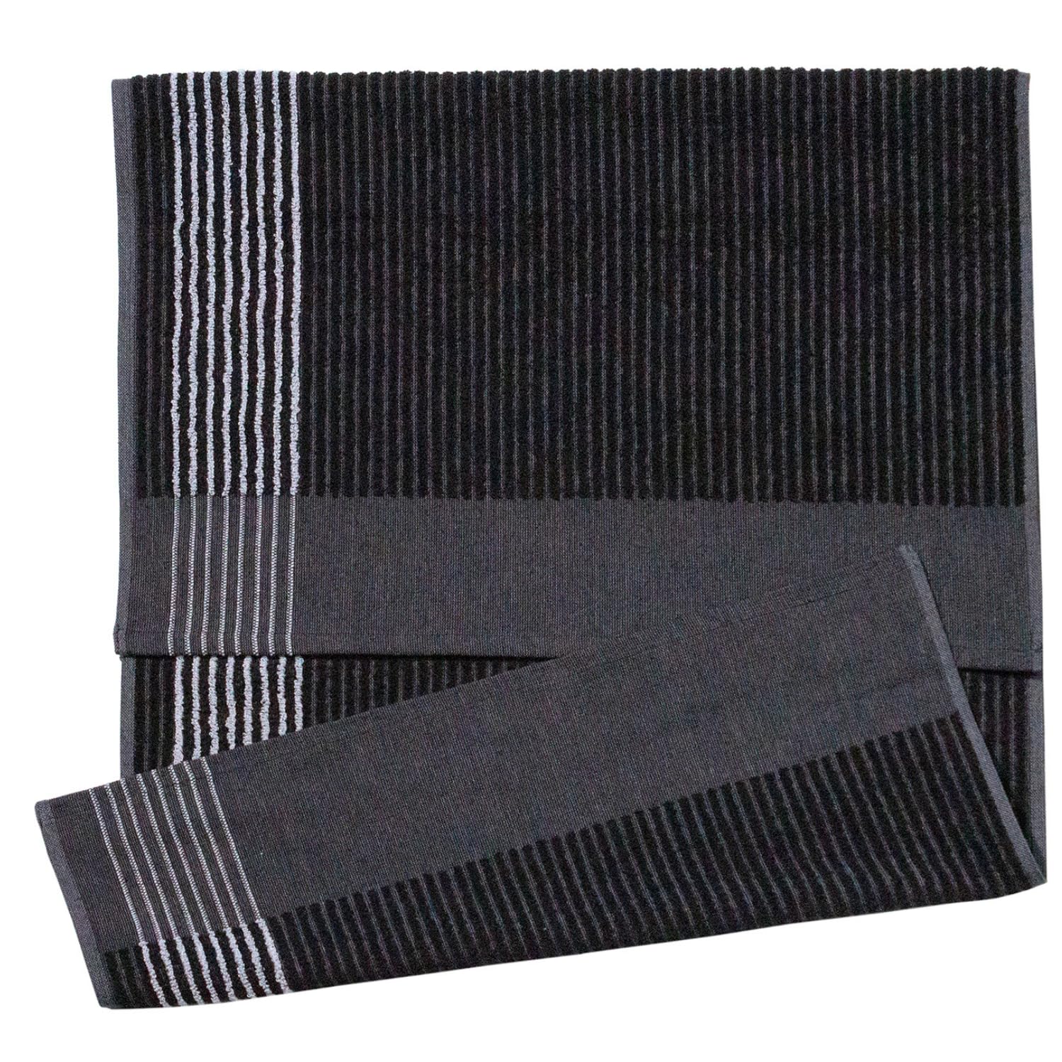 Devant Sport Towels - Caddy Golf Towel, Black/White