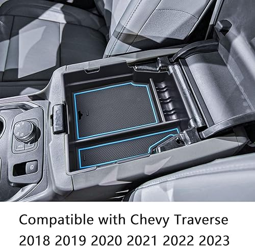 Miniatura 3 de EDBETOS Bandeja organizadora de consola central compatible con accesorios Chevy Traverse 2018 2019 2020 2021 2022 2023 Interior secundario