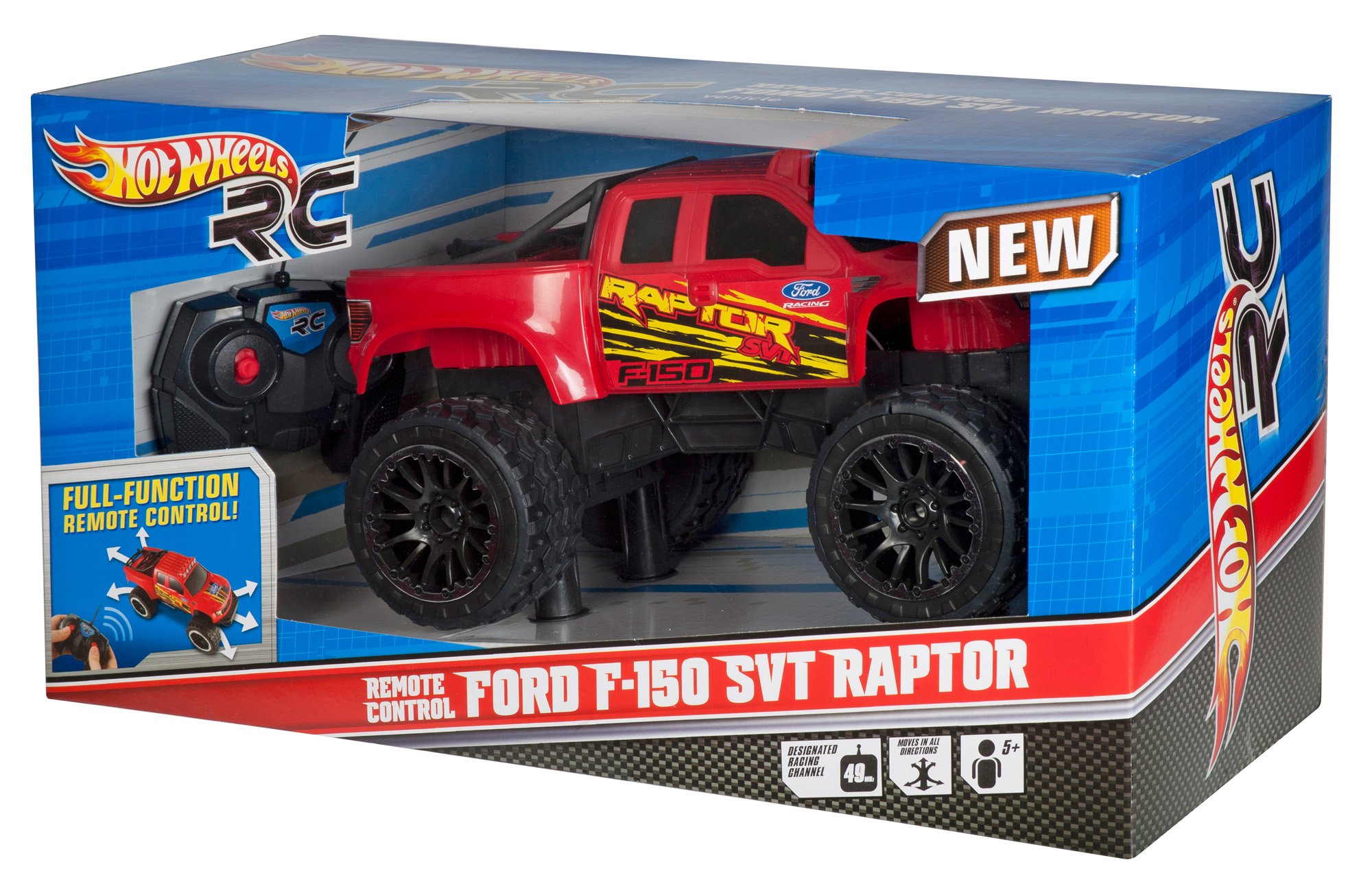 hot wheels rc ford f 150 raptor truck