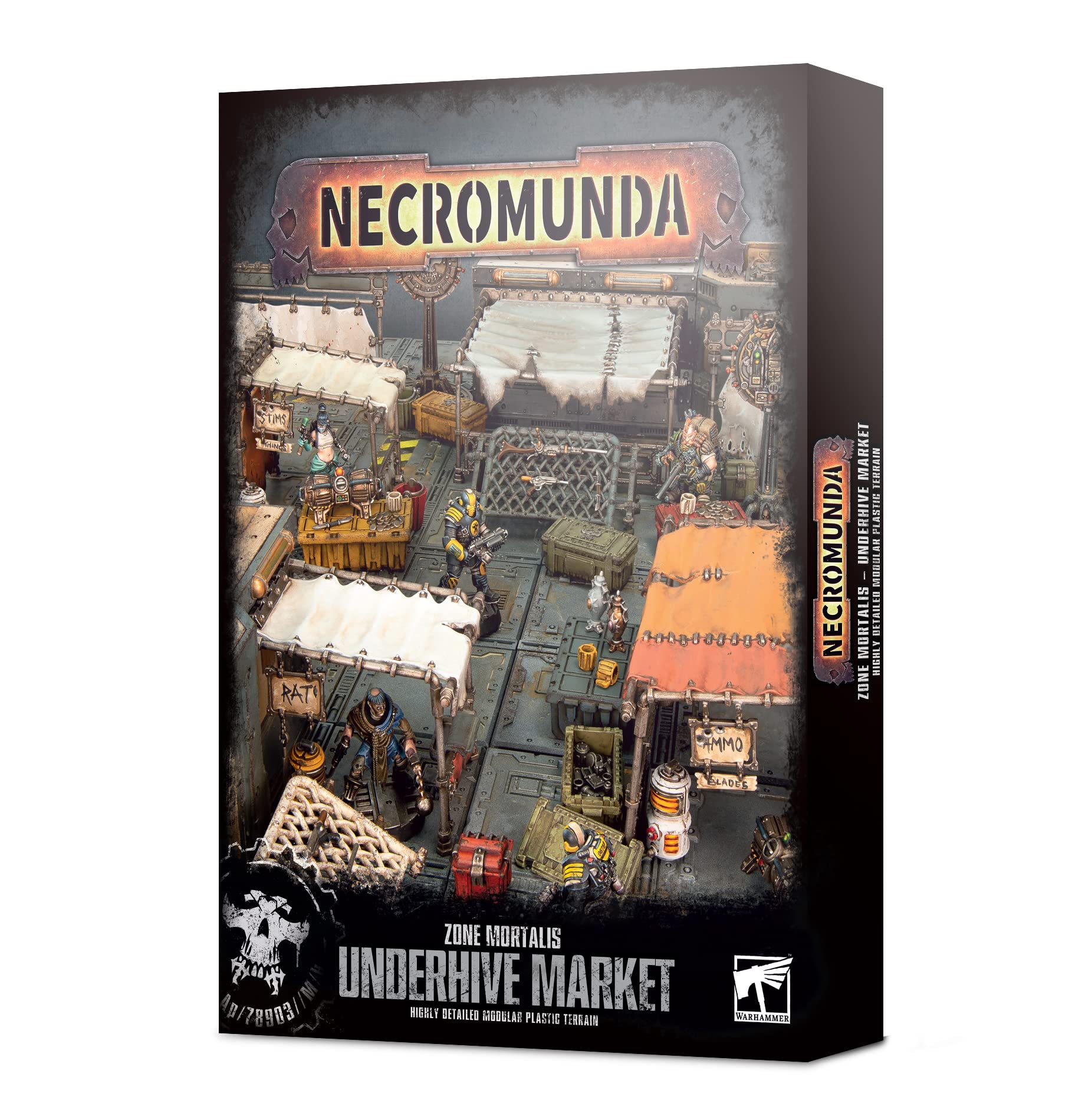 Necromunda Underhive Market Zone Mortalis