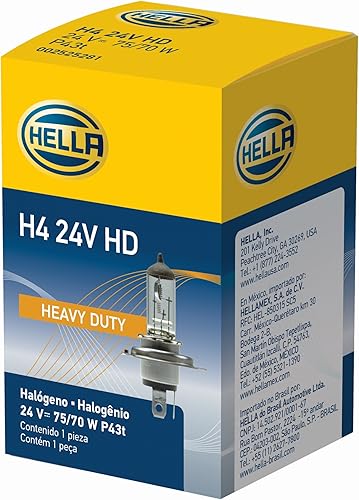 Miniatura 3 de HELLA Bombilla H4 de alta resistencia HD de 24 V, 7570 W