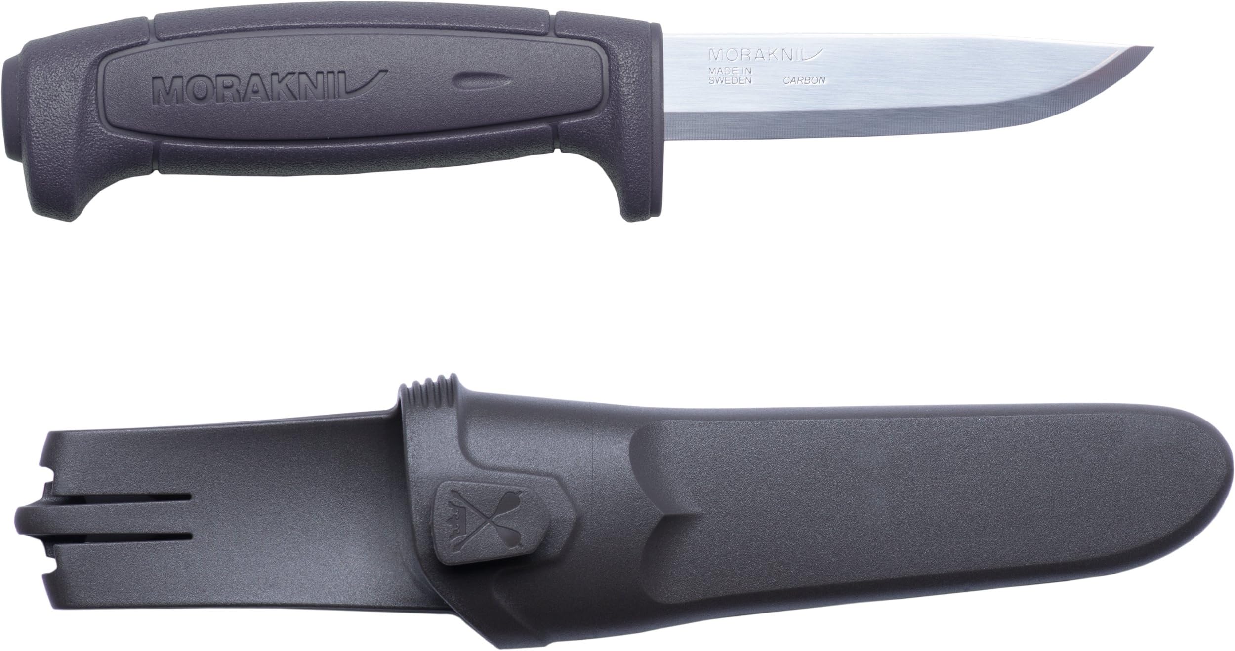 Craftline Basic 511 High Carbon Steel Fixed Blade Utility Knife and Combi-Sheath, 3.6-Inch Blade