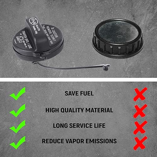 Miniatura 6 de Repuesto de tapa de combustible  Tapa de gasolina de repuesto  Tapa de combustible  Tapa de gasolina con correa 77300-06040  Reemplazo para