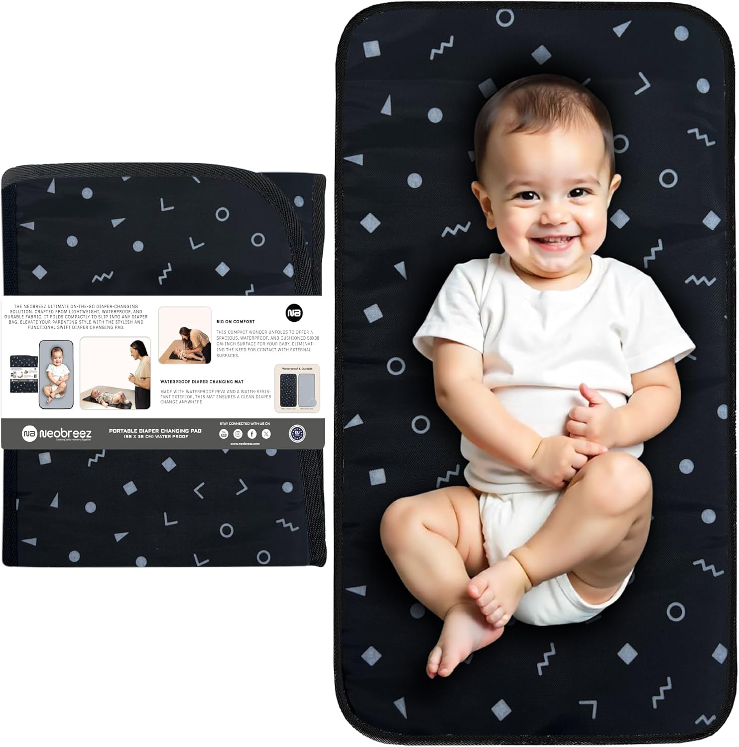 Portable Diaper Changing Pad |...