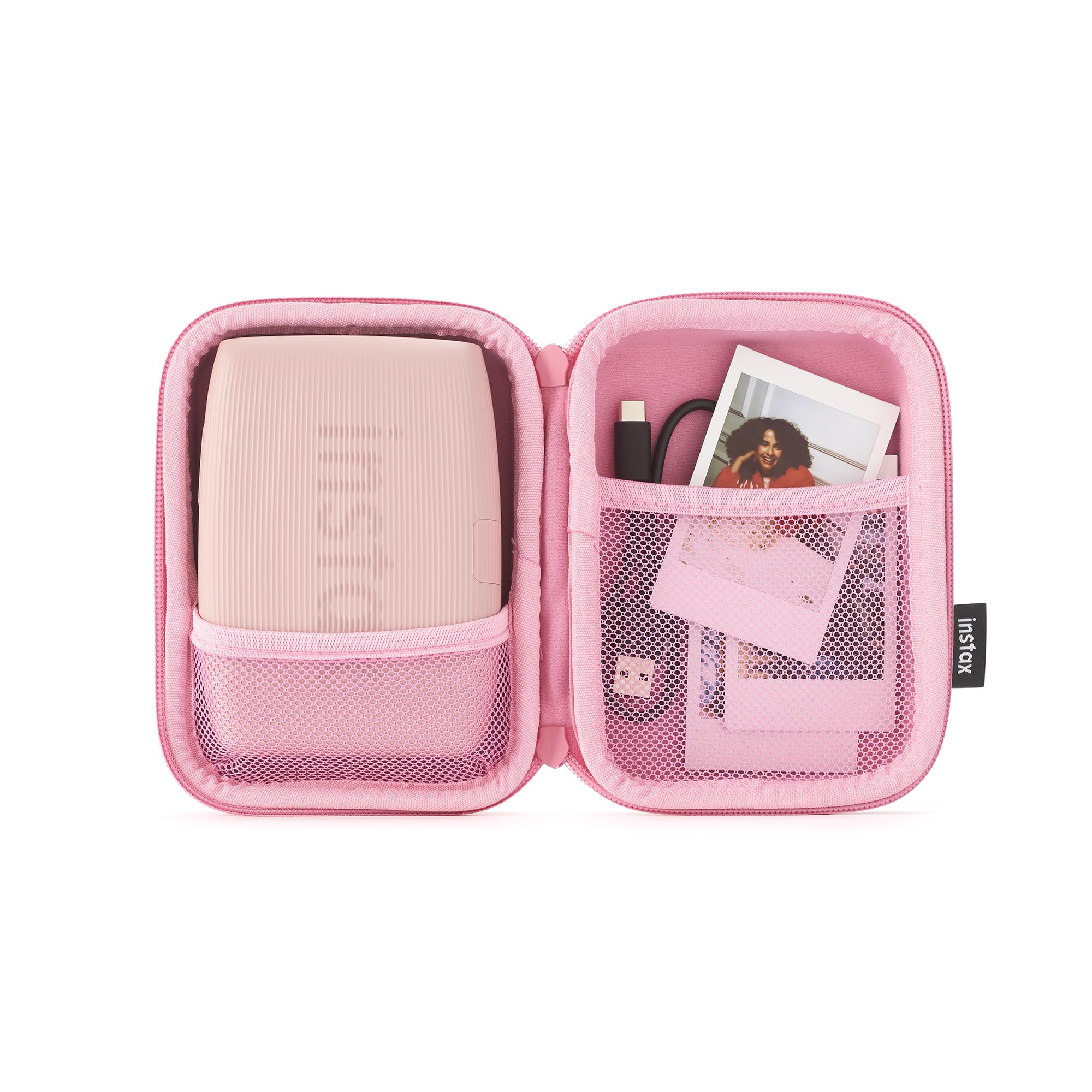 富士フイルム - 美品 intax mini Link  専用ケース付き ピンク チェキ Amazon.co.jp: 富士フイルム(FUJIFILM) メーカー純正ケース