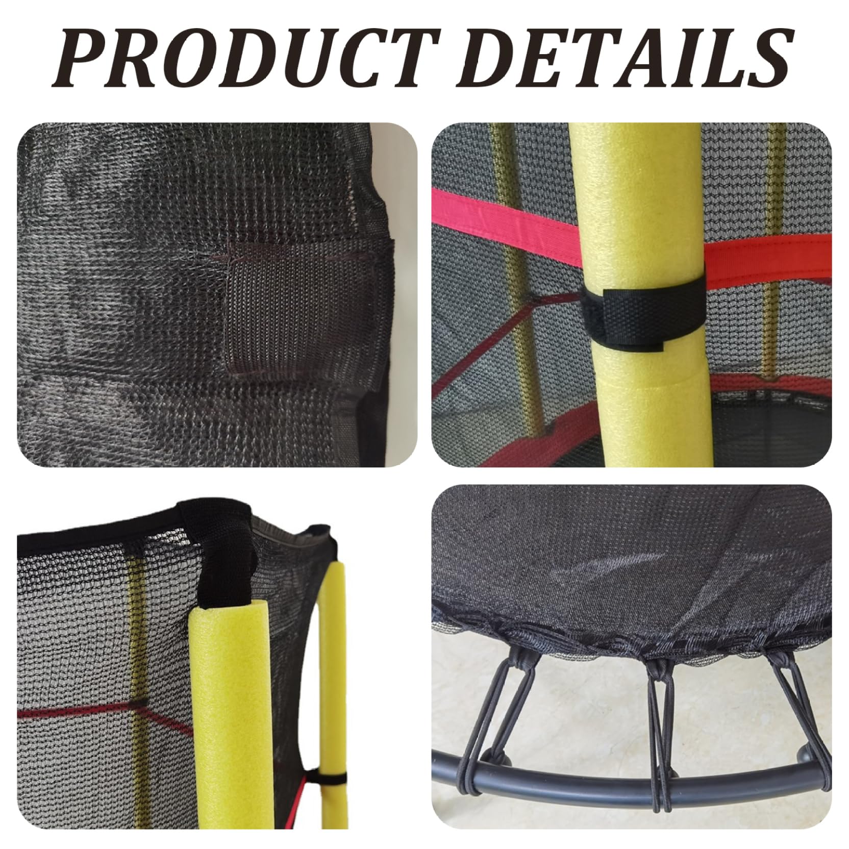 Upper Bounce Trampoline Net Replacement, Light Green, 108 In - View #5
