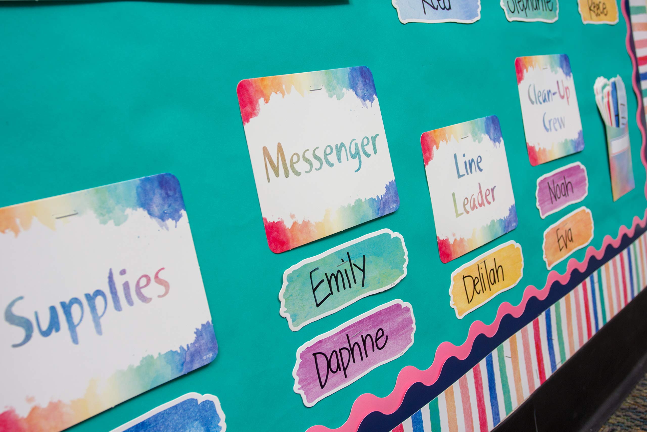 Teacher Created Resources Brights 4Ever Classroom Jobs Bulletin Board Set