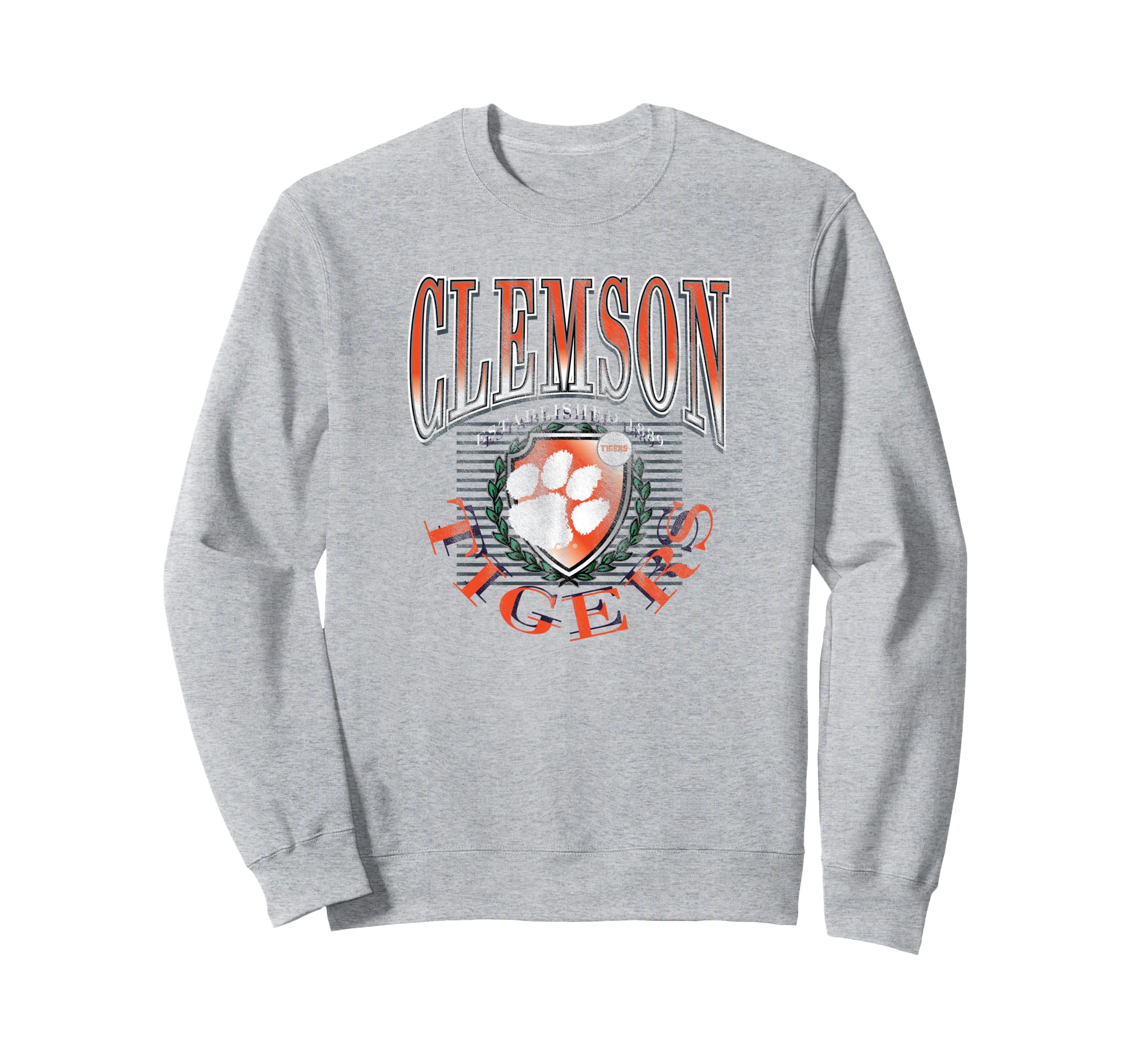 Clemson Tigers Vintage Emblem 90's Officially Licensed Sweatshirt