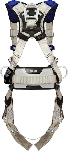 Miniatura 3 de 3M DBI-Sala ExoFit X100 Comfort Construction - Arnés de seguridad para escalada/posicionamiento, protección contra caídas con cinturón corporal,