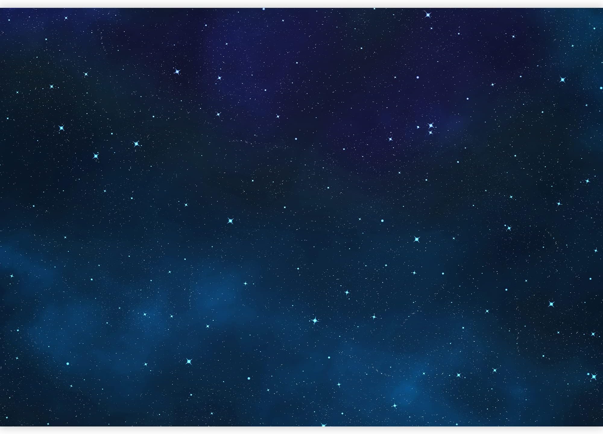 wall26 - Large Wall Mural - Beautiful Scenery of The Starry Night | Self-Adhesive Vinyl Wallpaper/Removable Modern Decorating Wall Art - 100" x 144"