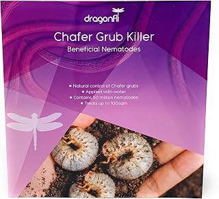 Dragonfli Chafer Grub Killer Nematodes 100 Square Metre Pack