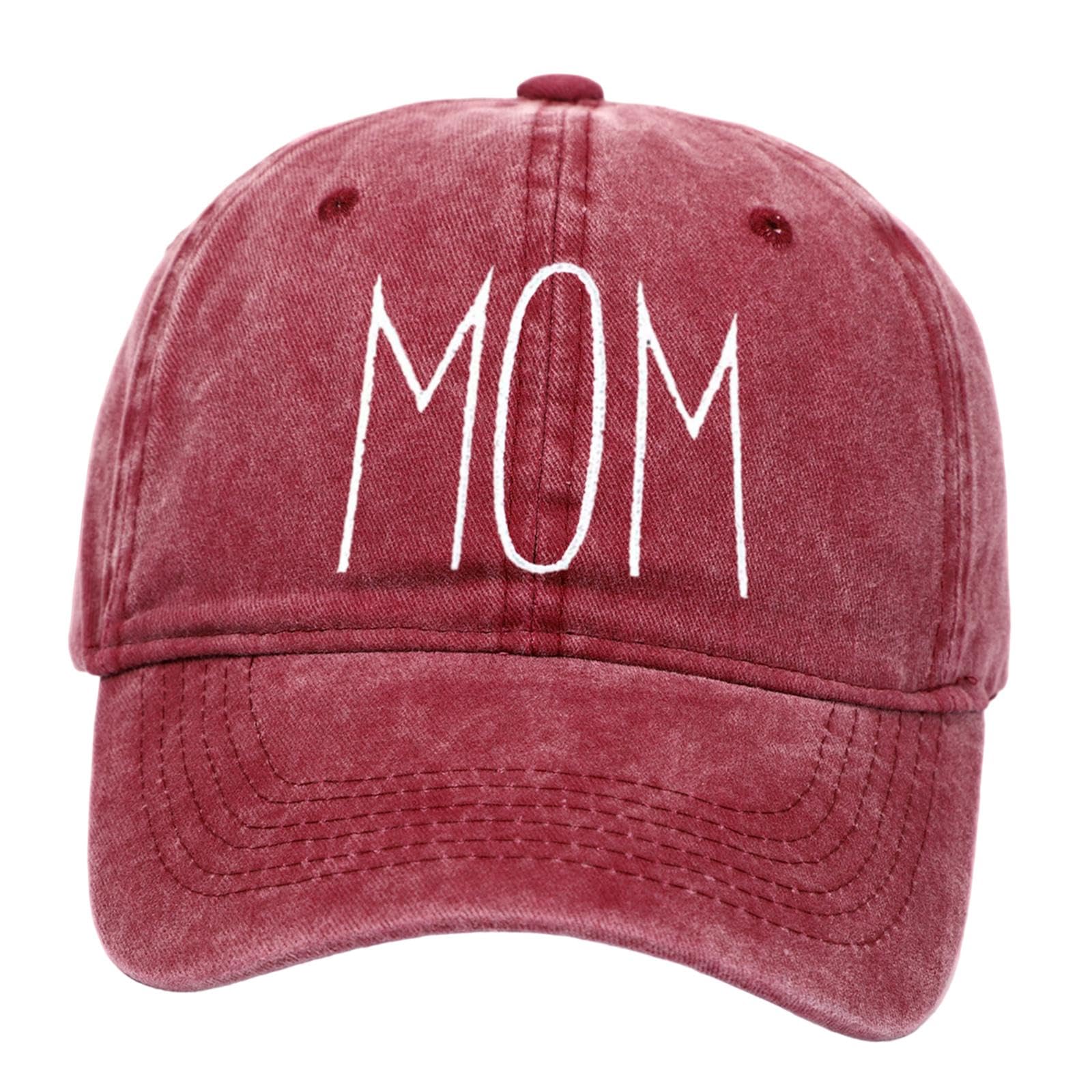 Meadawgs®Mom Embroidered Baseball Hat Breathable Sunhat for Backpacking Travel Hiking|Clothing, Shoes & Accessories|Womens Accessories|Hats-image-0