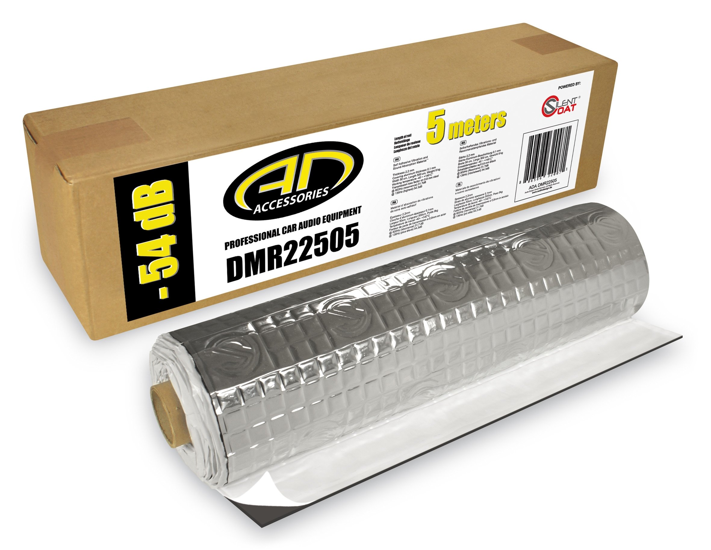 Alubutyl - 2,2mm - 2,5m² Rolle SilentCoat DMR22505