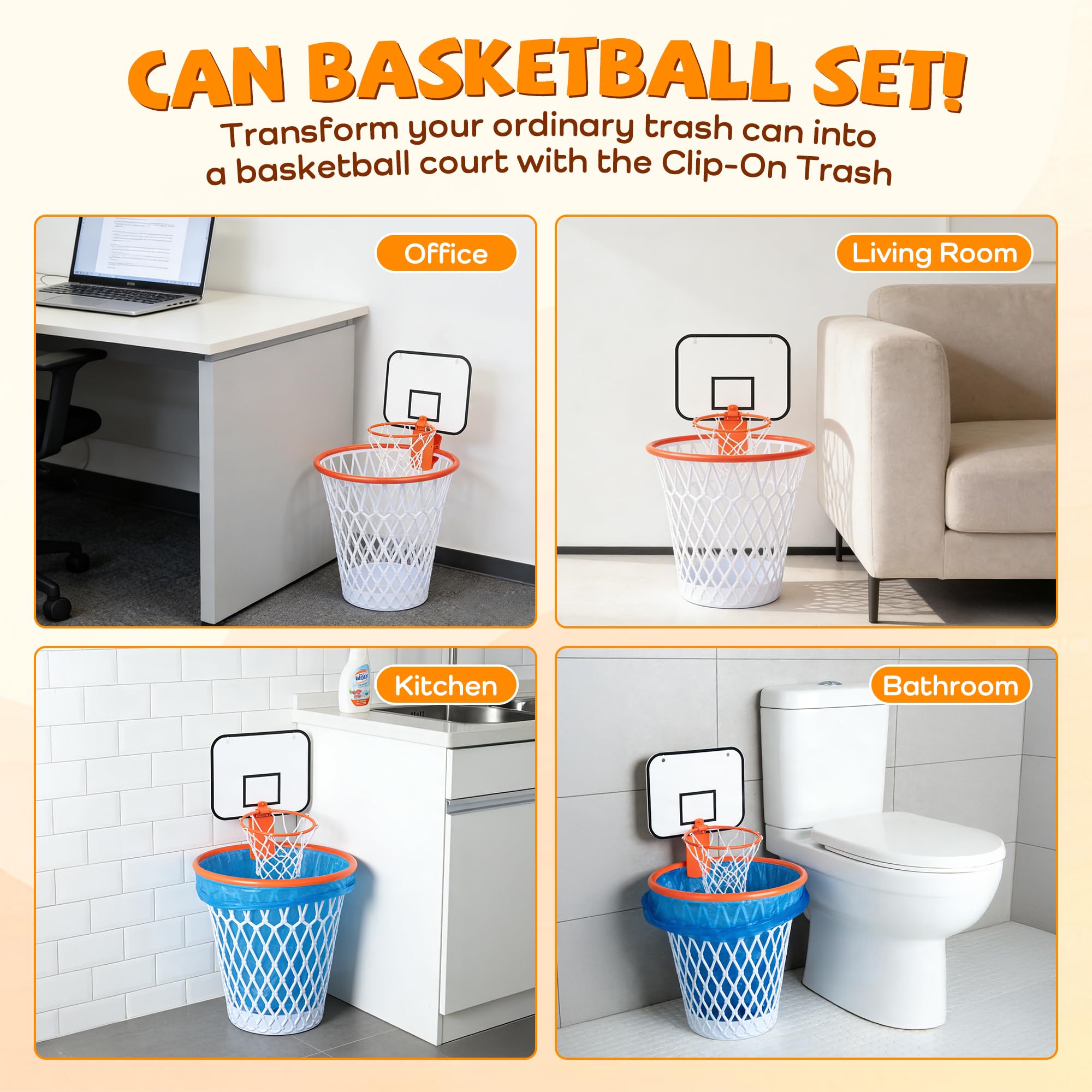 Amazon｜バスケットボールゴミ箱、ゴミ箱、バスケットボールギフト