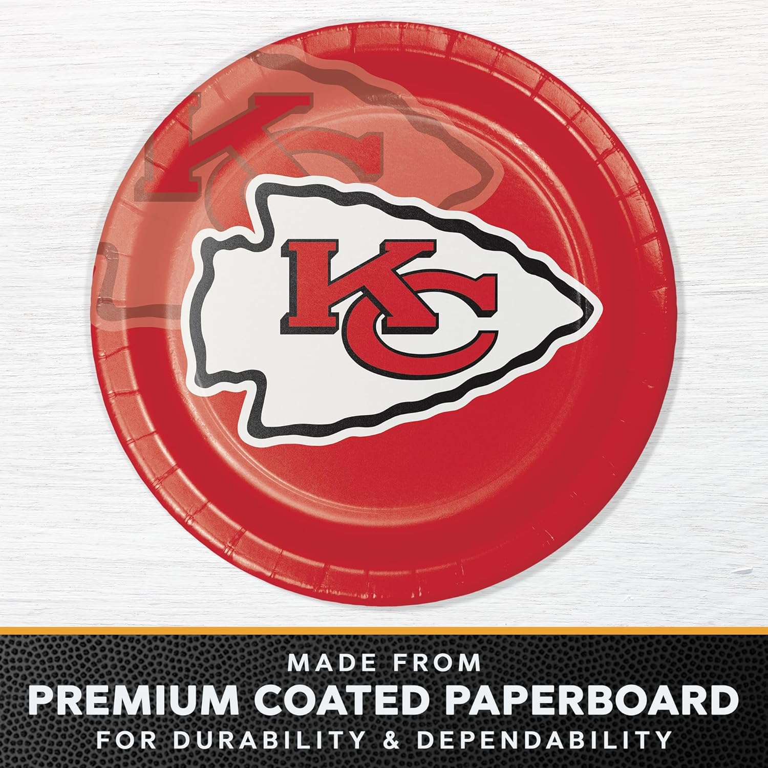 Trendware Kansas City Chiefs Tailgating Kit, Serves 8 - Image 3