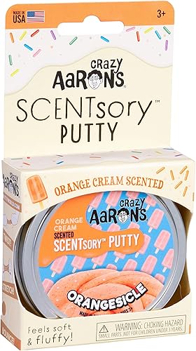 Miniatura 2 de Crazy Aaron's - Masilla Thinking Putty, regalo con aroma, juguete sensorial, para estirar, jugar y crear, nunca se seca, con lata de almacenamiento