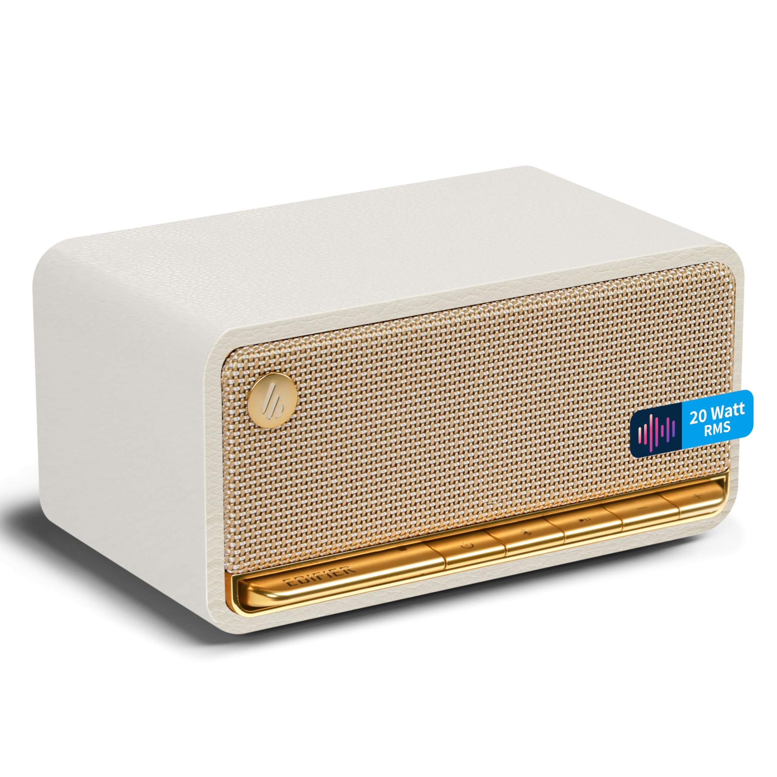 Edifier MP230 - Tragbarer Bluetooth-Lautsprecher im Retro-Design, kabellos. Wiedergabe über Bluetooth, AUX und Micro SD Karte