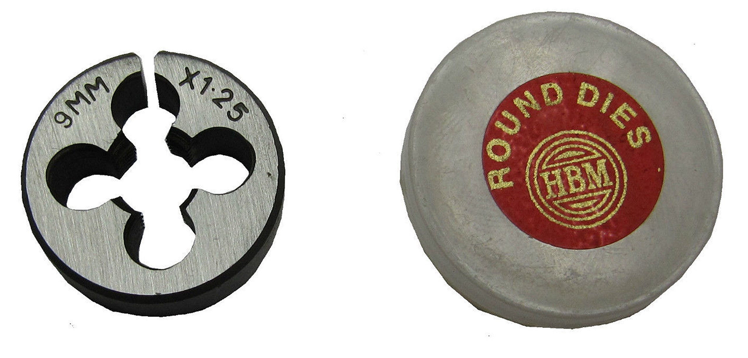 RDGTOOLS METRIC RIGHT HAND SPLIT DIE 9MM X 1.25