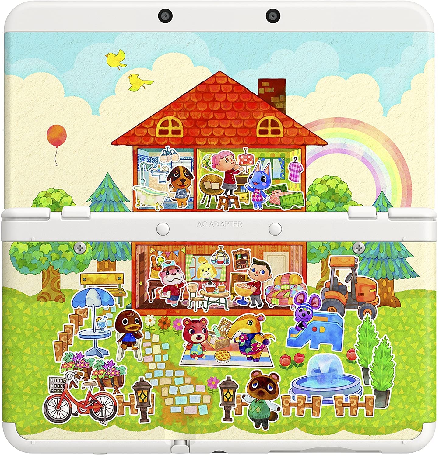 Console New Nintendo 3DS + Animal Crossing : Happy Home Designer