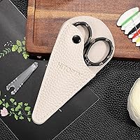 Vista 4 de Little Sharp Tijeras de coser, tijeras multiusos para costura artesanal, punto de cruz, detalle de ganchillo, corte de hilo de corte, tijeras