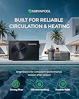 Vista 8 de 1.8 HP Variable Speed Pool Pump for Above & Inground Pools, Up to 9114 GPH, 220V Inverter Pool Pump with Permanent Magnet Motor, Energy Efficient