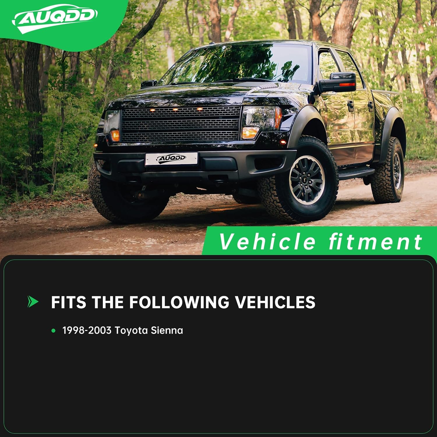 auqdd 10pcs front end suspension kit fit for 1998-2003 to-yota sienna, 2 lower control arm w/ball joint 2 sway bar link 4 outer & inner tie rod end (# k620578 k620579 k90518 k90519 ev301 es3306 k9499) 10pcs (for 98-03 sienna)