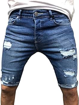 パンツ no mass prod 05glm broken denim shorts NO MASS PROD 