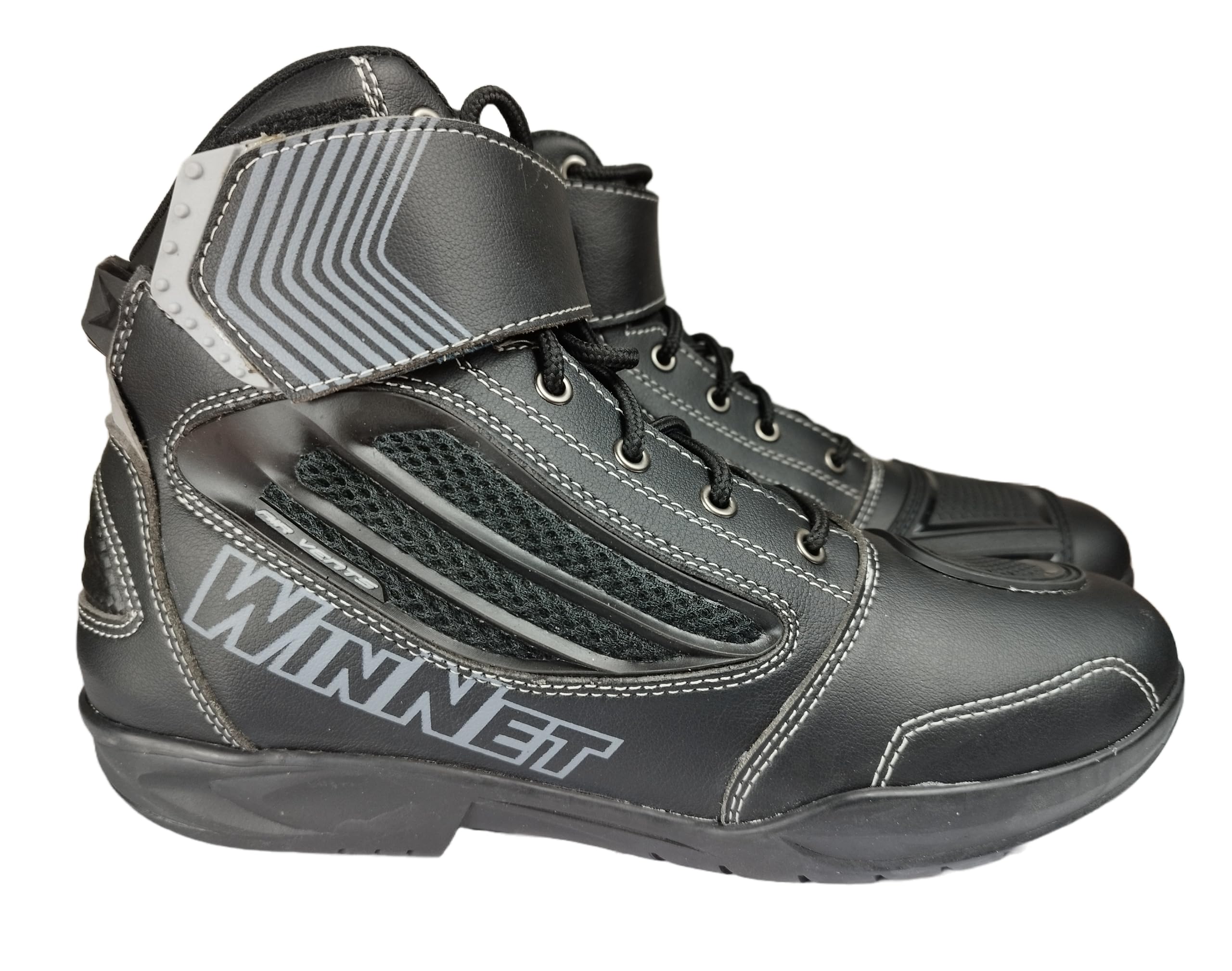 Scarpe Stivaletti Bassi da per Moto con Protezioni Unisex Uomo Donna Estivi Traspiranti Traforati
