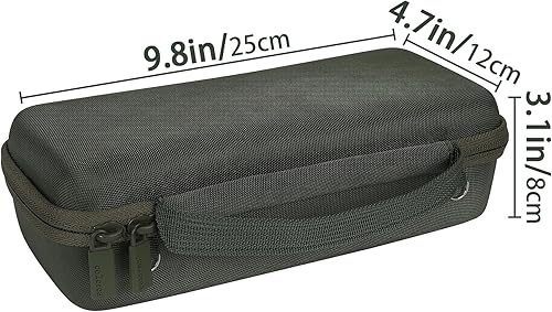 Miniatura 6 de co2CREA Estuche de viaje rígido de repuesto para altavoz portátil Bose SoundLink Flex Bluetooth (funda verde ciprés)