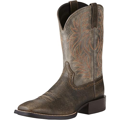 Ariat Men's Sport Wide Square Toe Cowboy Boot
