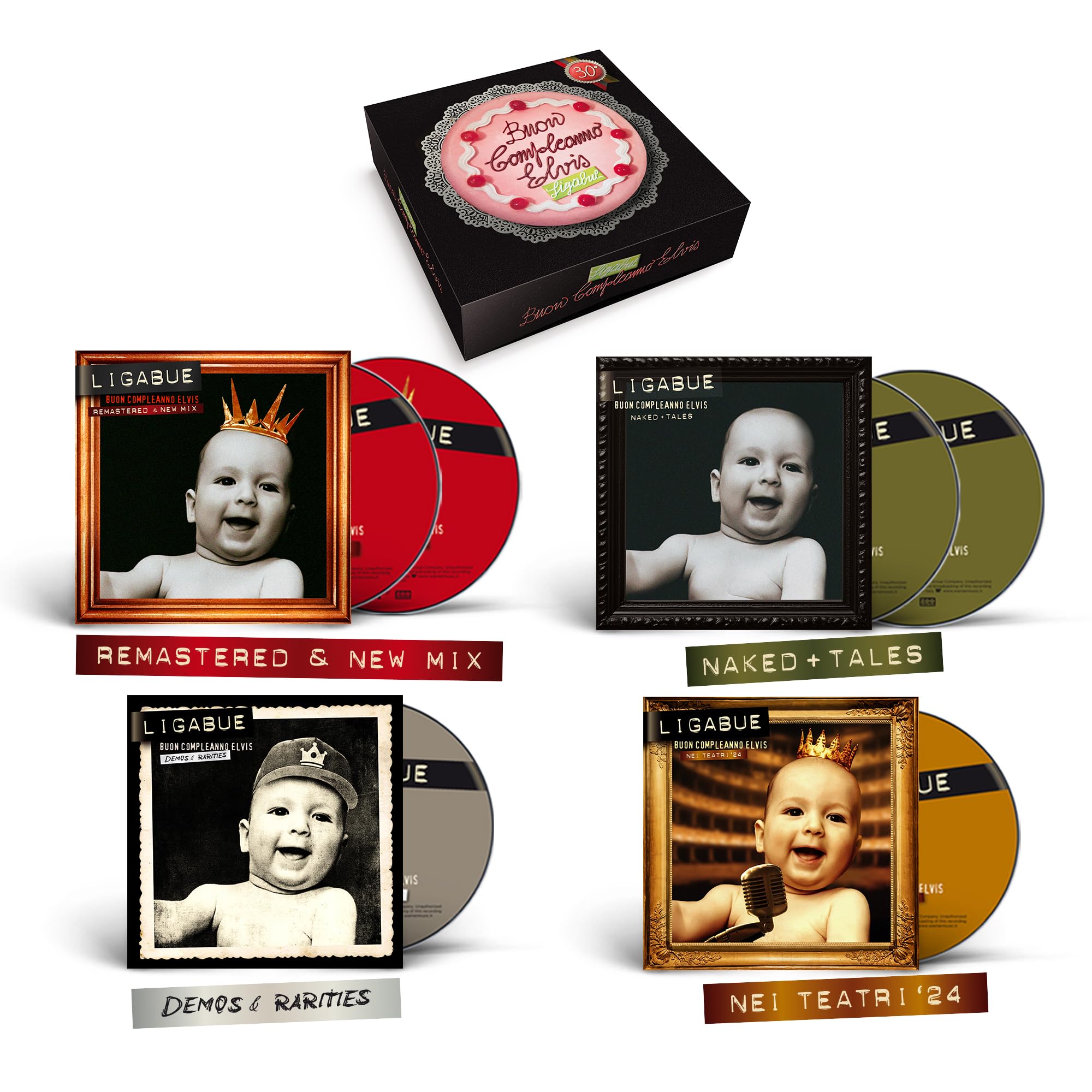 Ligabue - Happy Birthday Elvis 1995-2025 (Deluxe Box 6 CD)