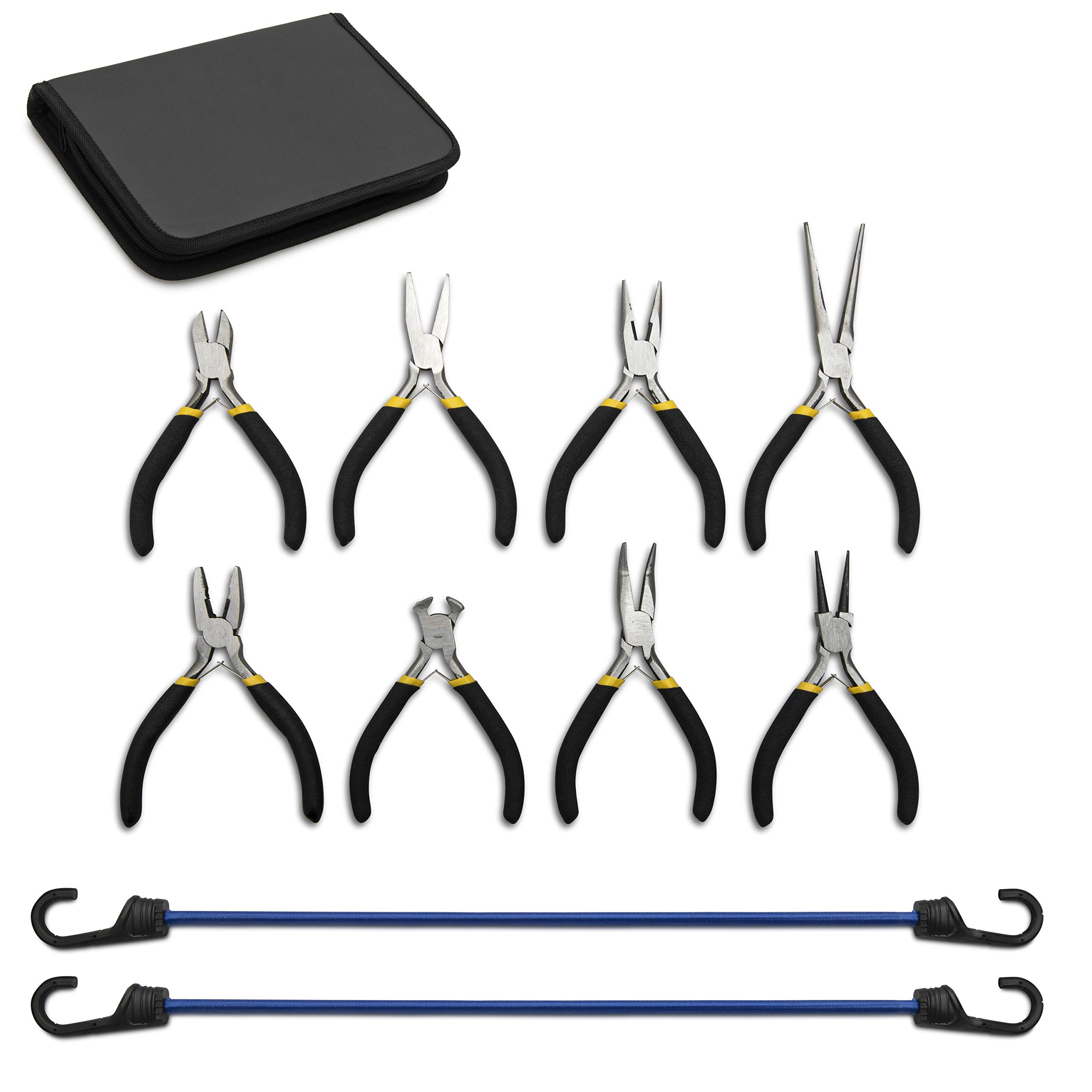 Buy Jewelry Pliers Set 8 Piece Proudly Made by Super Smithee Micro Tool