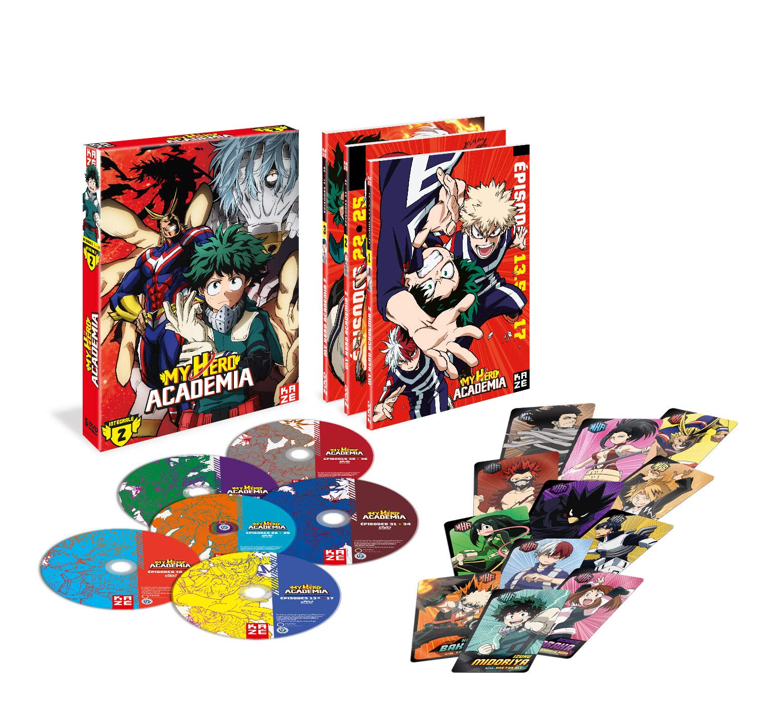 僕のヒーローアカデミア 第2期 コンプリート DVD-BOX (全25話 619分) ぼくのヒーローアカデミア 堀越耕平 アニメ [DVD] [Import] [PAL 再生環境 mxn26g8 僕のヒーローアカデミア 第2期 コンプリート DVD-BOX (全25話