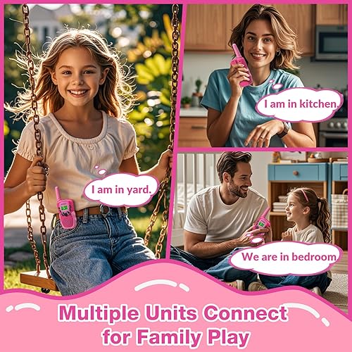 Miniatura 4 de BATURU Walkie Talkies para niñas