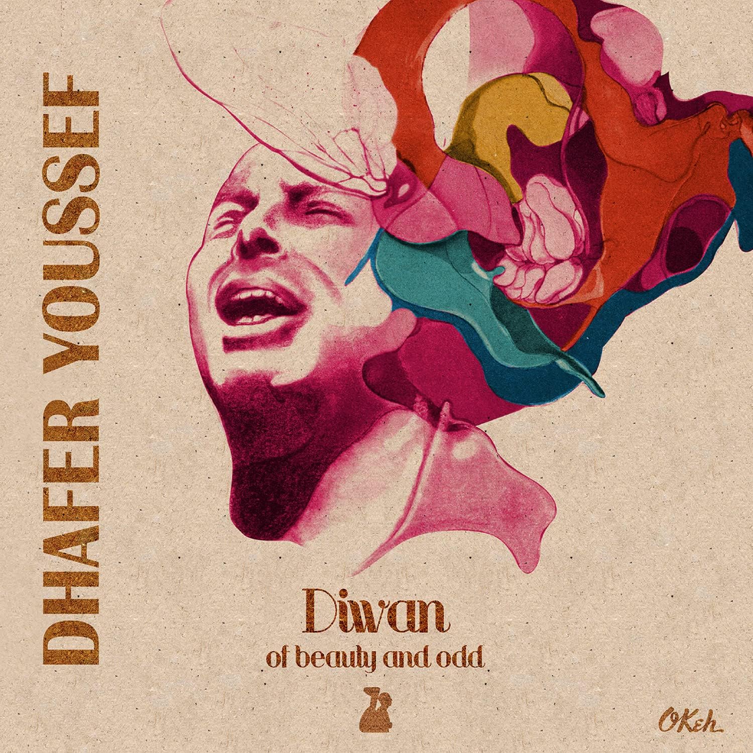DIWAN OF BEAUTY & ODD (2LP/LIMITED/TRANSLUCENT MAGENTA VINYL/180G/INSERT/GATEFOLD/NUMBERED) por Dhafer Youssef — capa do álbum
