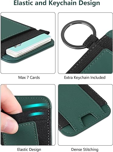 Miniatura 177 de ExtreLife Magsafe Wallet, cartera magnética más fuerte para iPhone 17/16/15/14/13/12, para tarjetero Magsafe con 2 ranuras para tarjetas, bloqueo