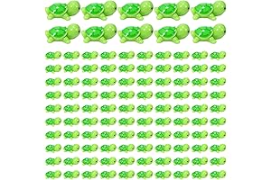 100 Pcs Miniature Resin Sea Turtle Figurines Tiny Turtle Figurines
