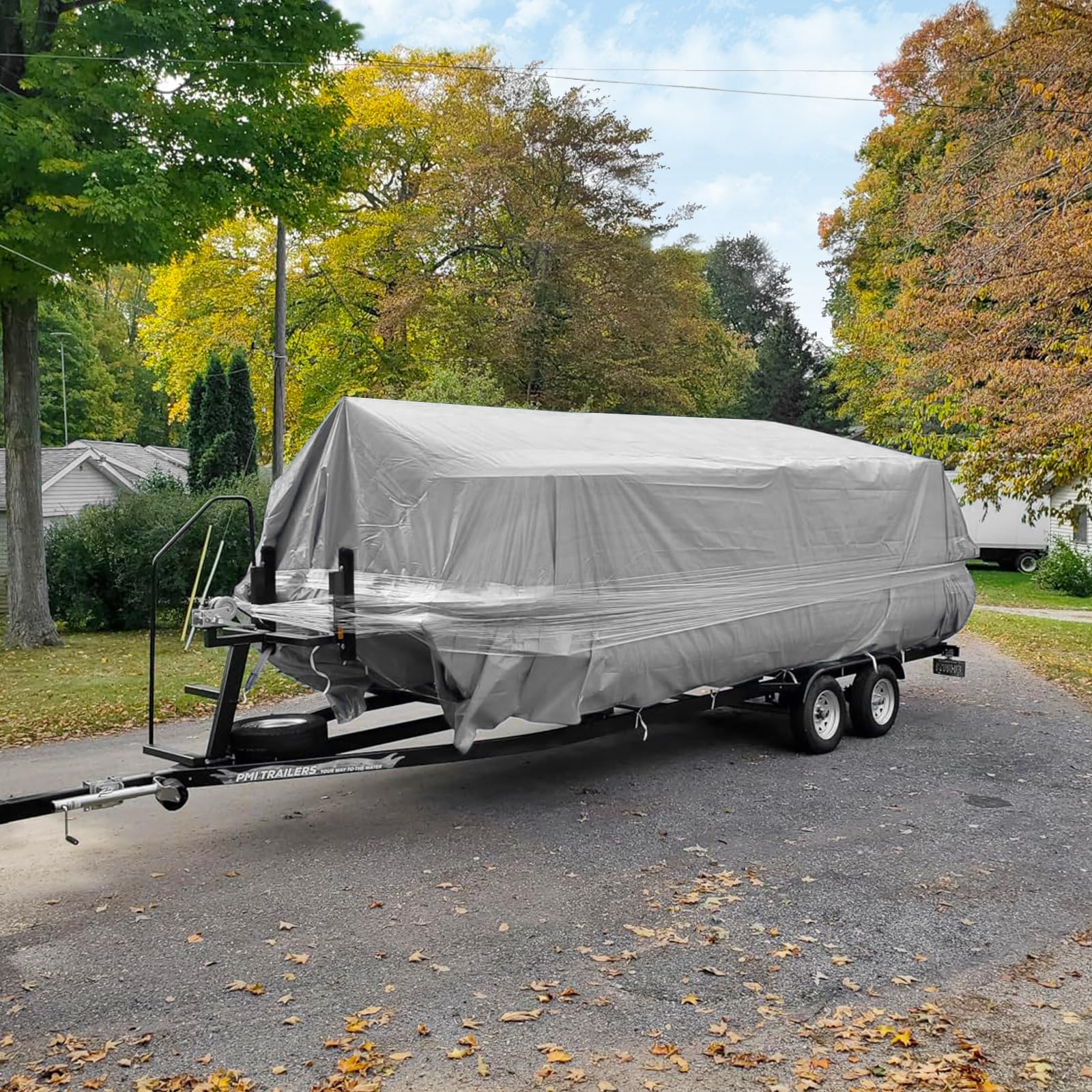 Lona Impermeable 2 x 3 m con Ojales, Estabilizada a los Rayos UV - Protección para Barco, Construcción, Resistente a la Intemperie para Camping, Jardín, Camión