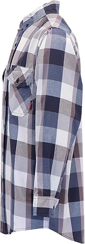 Miniatura 2 de BOCOMAL FR Shirts 100% C NFPA2112 7.5oz Camiseta ignífuga de soldadura para hombre