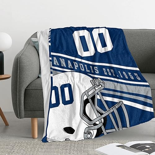 Miniatura 10 de ANTKING Manta personalizada con cualquier nombre y número de Los Ángeles, tapiz de cama, regalos para hombres, 40 x 50 pulgadas