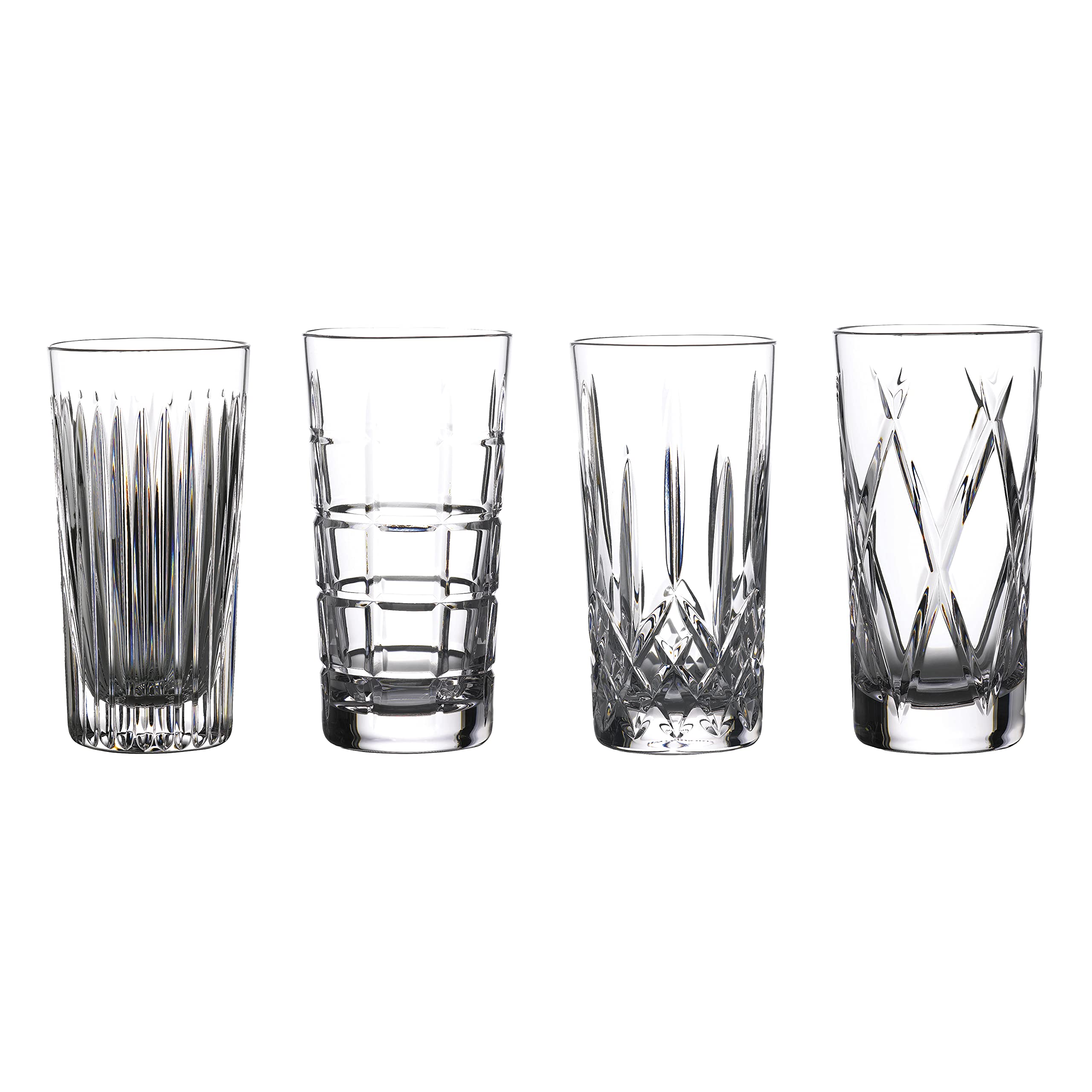 Waterford Gin Journeys Highball Glasses Set of 4 Aras Cluin Lismore Olann