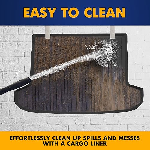 Miniatura 5 de Forro de carga prémium para Hyundai Tucson 2016-2025 – 100 % de protección, tapete de maletero de automóvil de ajuste personalizado, tapete de carga