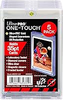Ultra PRO 35pt ONE-Touch Magnetic Card Holders Pack of 5 - Premium Protection for Trading, Sports, Pokemon & MTG Cards