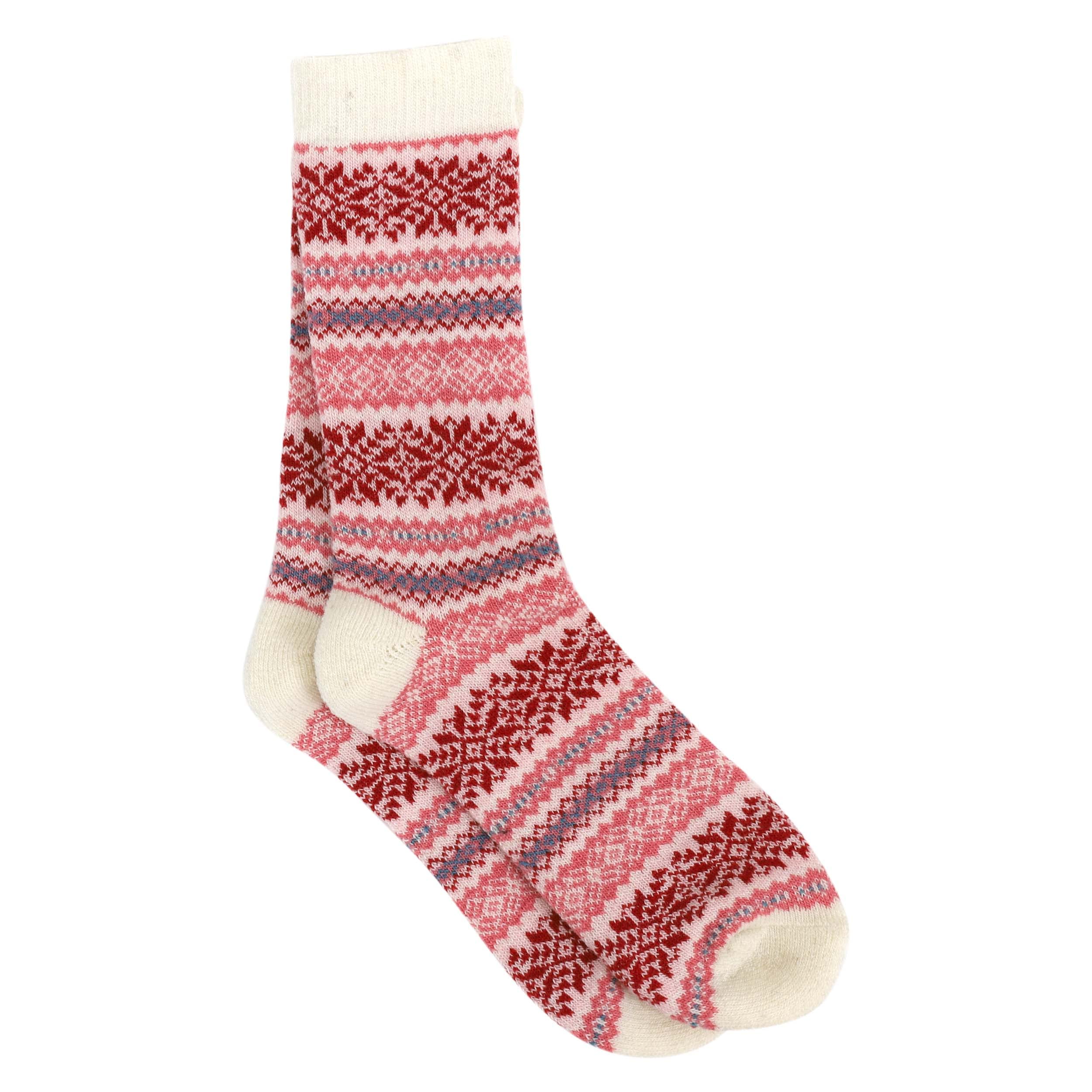 Icewear Unisex Pink Urður Nordic Socks (, 39-42)