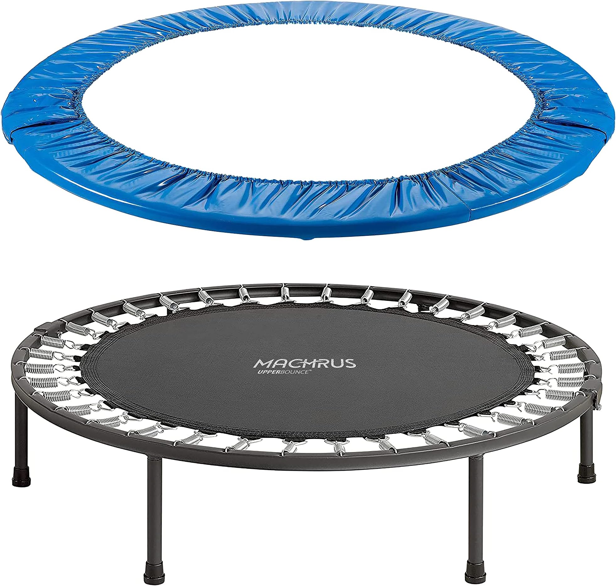 Upper Bounce Trampoline Spring Cover, Mini Rebounder Replacement Safety Pad, Durable, Accessories and Parts, Durable, Accessories and Parts, with Pre-Cut Holes and Legs