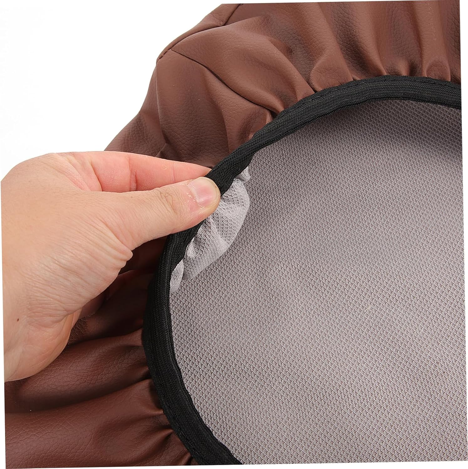 Mobestech Round Stool Cover Stretchy and Easy to Clean Replacement Seat Cover for Kitchen Dining Home and Office Use Fits Round Bar Stools