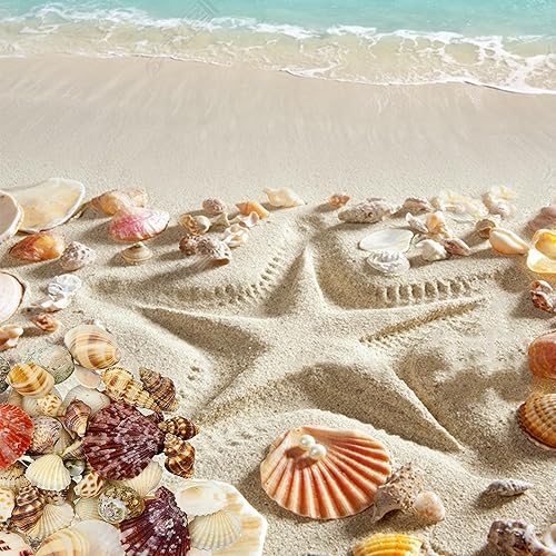 Vista 6 de Famoby 210 piezas mixtas de conchas marinas de playa, conchas marinas para decoración de fiesta temática de playa, manualidades, fabricación